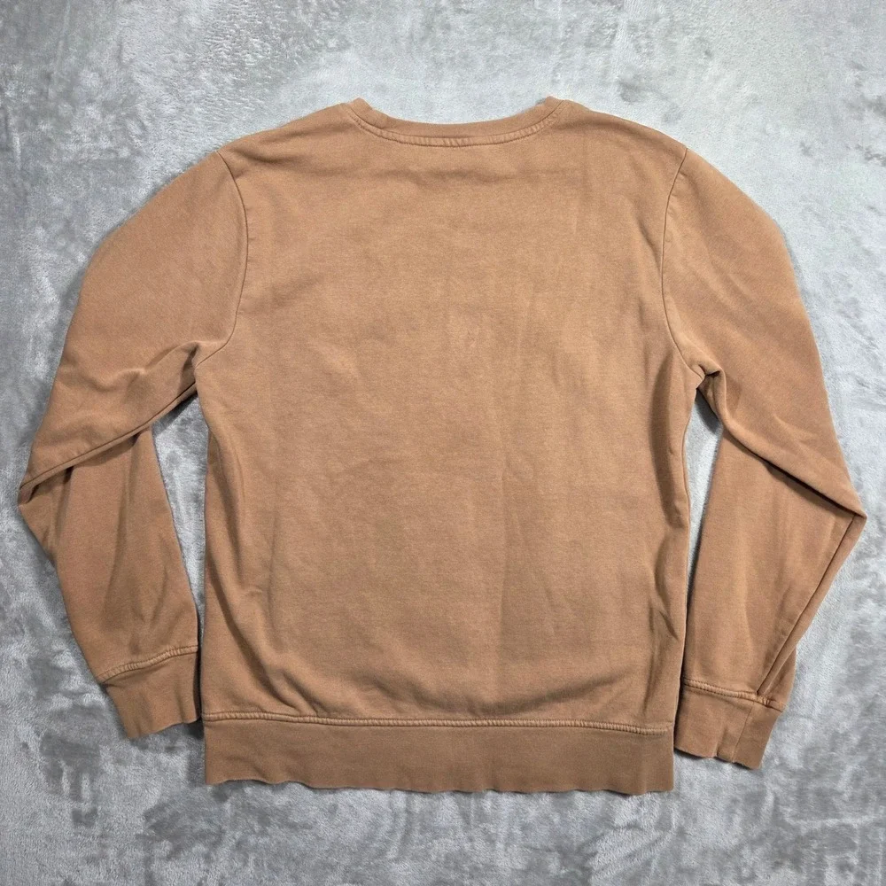 The North Face Mens Crewneck Sweatshirt Brown Pullover M Outdoors Urban Hiker‎